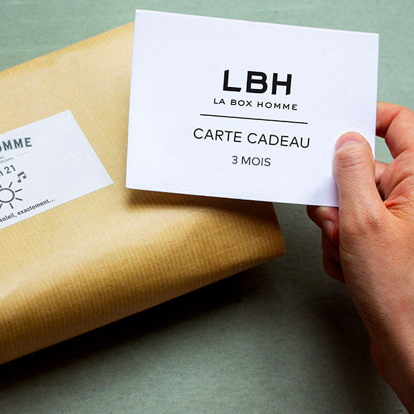 Carte cadeau Abonnement La Box Homme